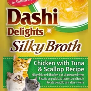 Dashi Delights Silky Broth Chicken/Tuna/Scallop – 50 g Reapris