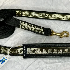 Definity skinnhalsband med Golden Greek key1 brodyr