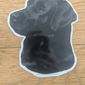 Dekal Labrador svart M 2-pack