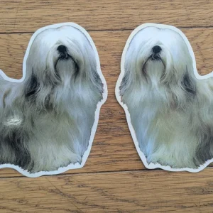 Dekal Lhasa apso 2-pack spegelvända