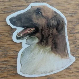 Dekal Liten borzoi