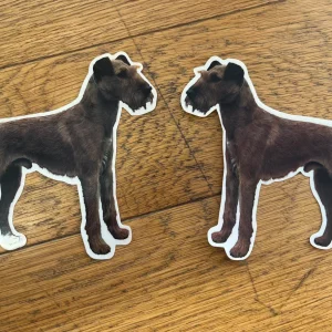 Dekaler Lakelandterrier 2-pack