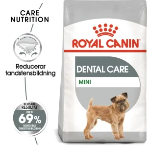 Dental Care Mini torrfoder f枚r hundar
