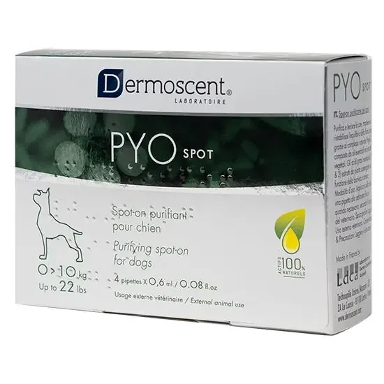 Dermoscent PYOspot för hundar 0–10 kg prisnedsättning