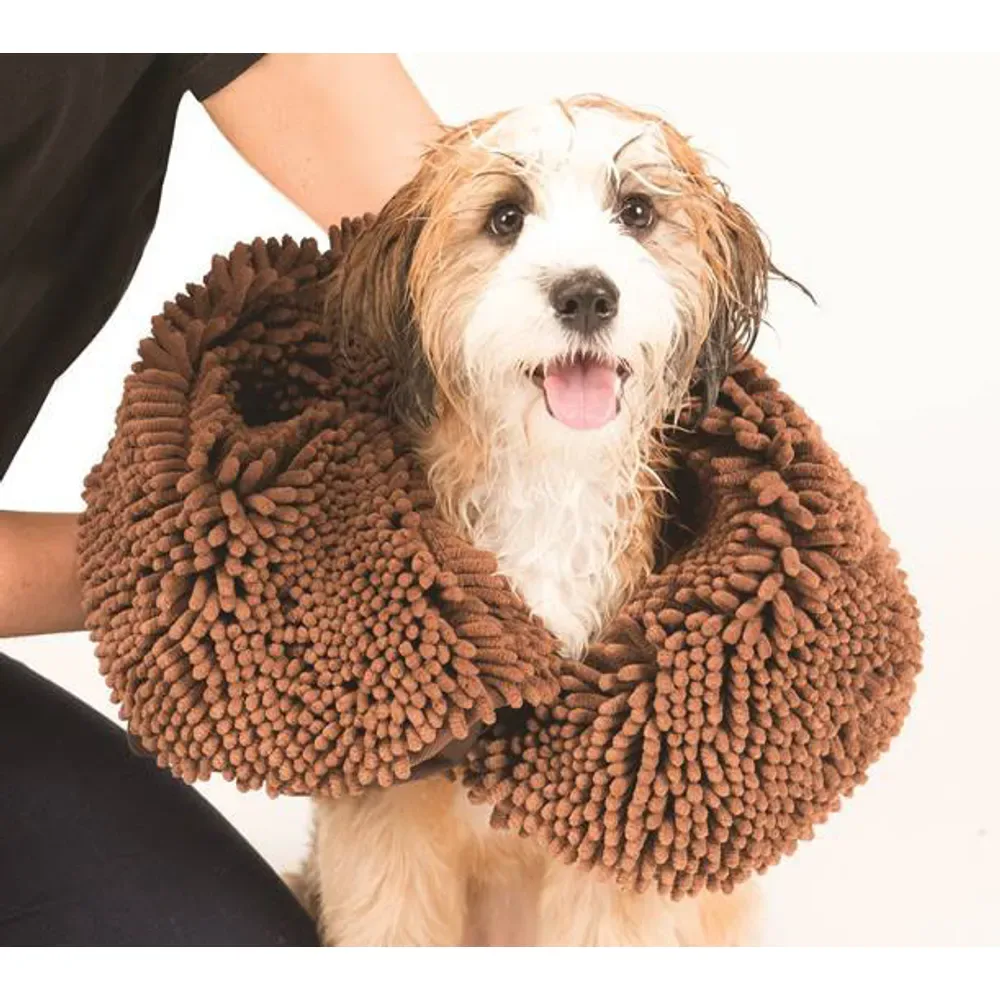DGS Dirty Dog Groom Handduk Brun