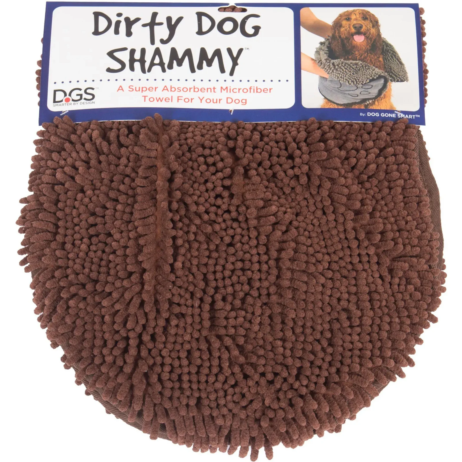 Dgs Dirty Dog Shammy Handduk 33x79cm Brun