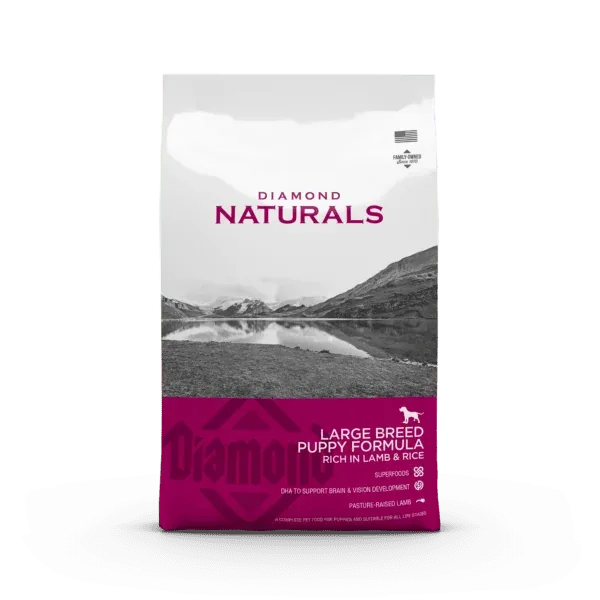 Diamond Naturals Large Breed Puppy Lamb & Rice 15kg