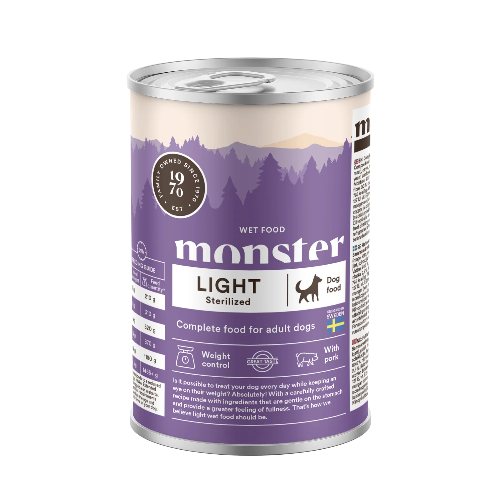 Dog Adult Light / Sterilized Can