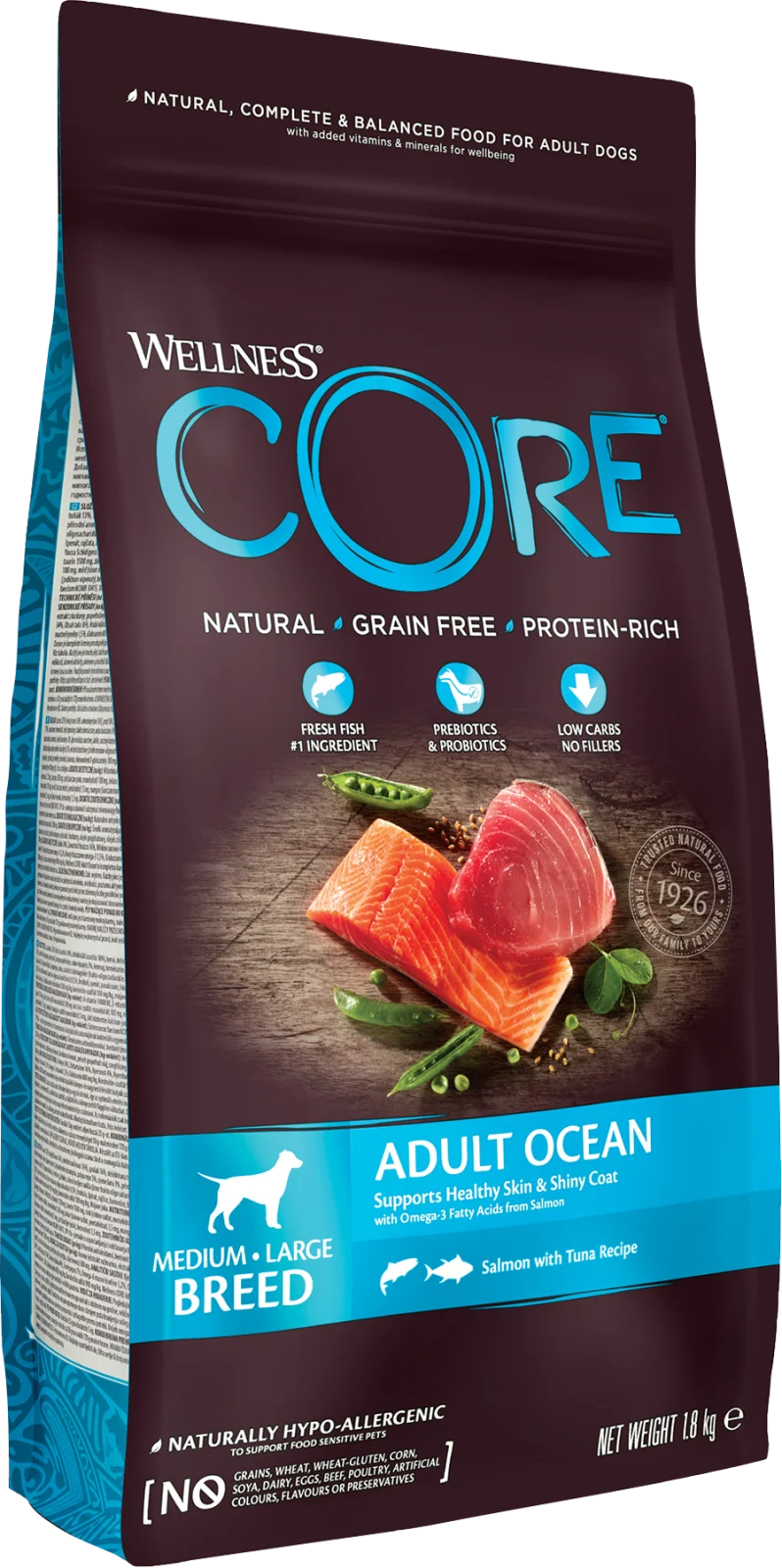 Dog Adult Ocean Medium & Large Breed Salmon & Tuna Dry
