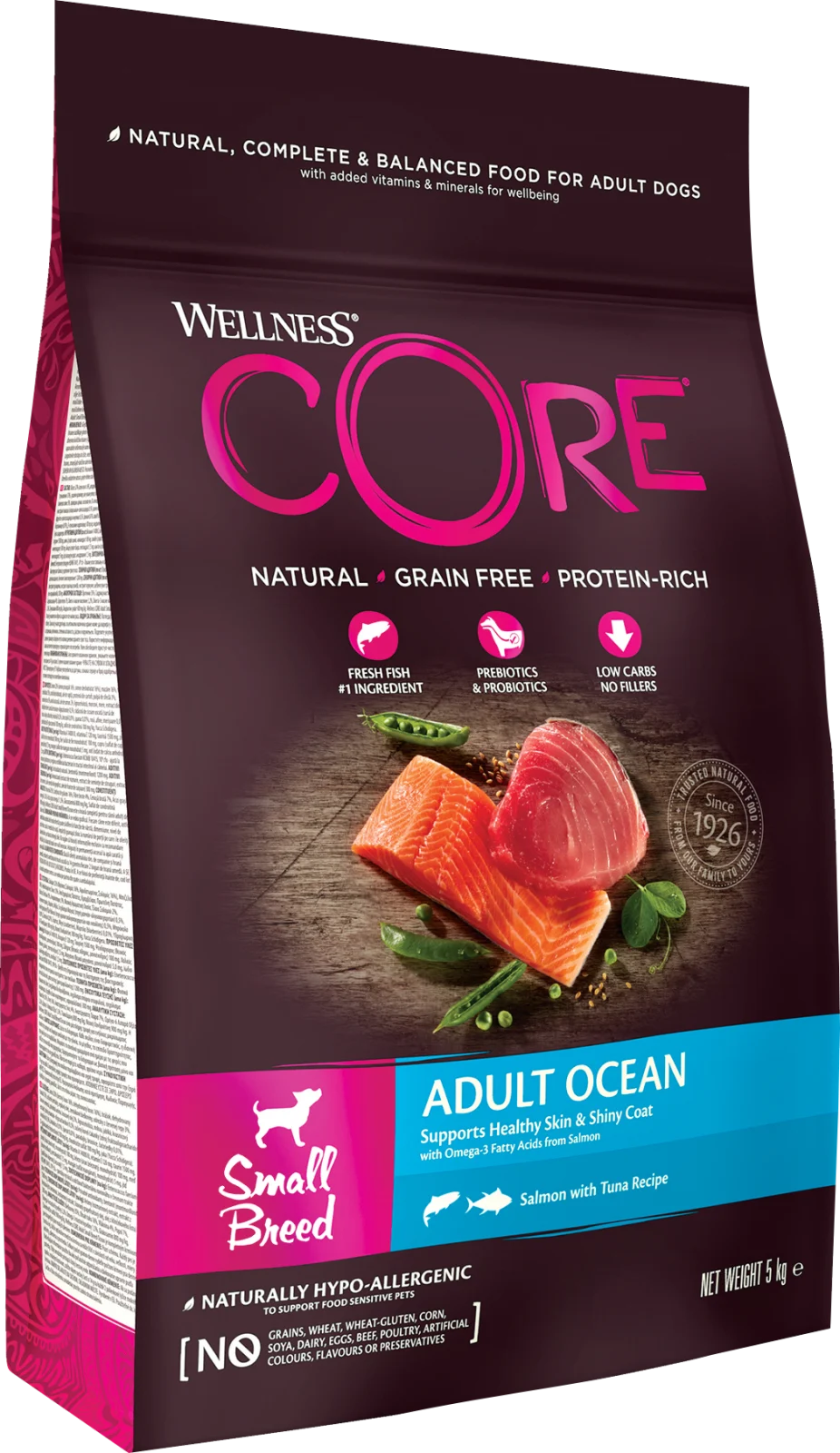 Dog Adult Ocean Small Breed Salmon & Tuna Dry