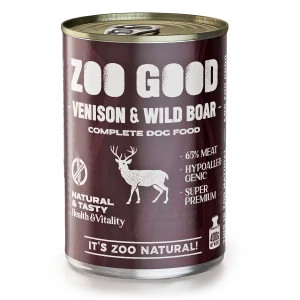 Dog Adult Venison & Wild boar - V氓tfoder