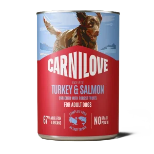 Dog Can Pat茅 Salmon & Turkey