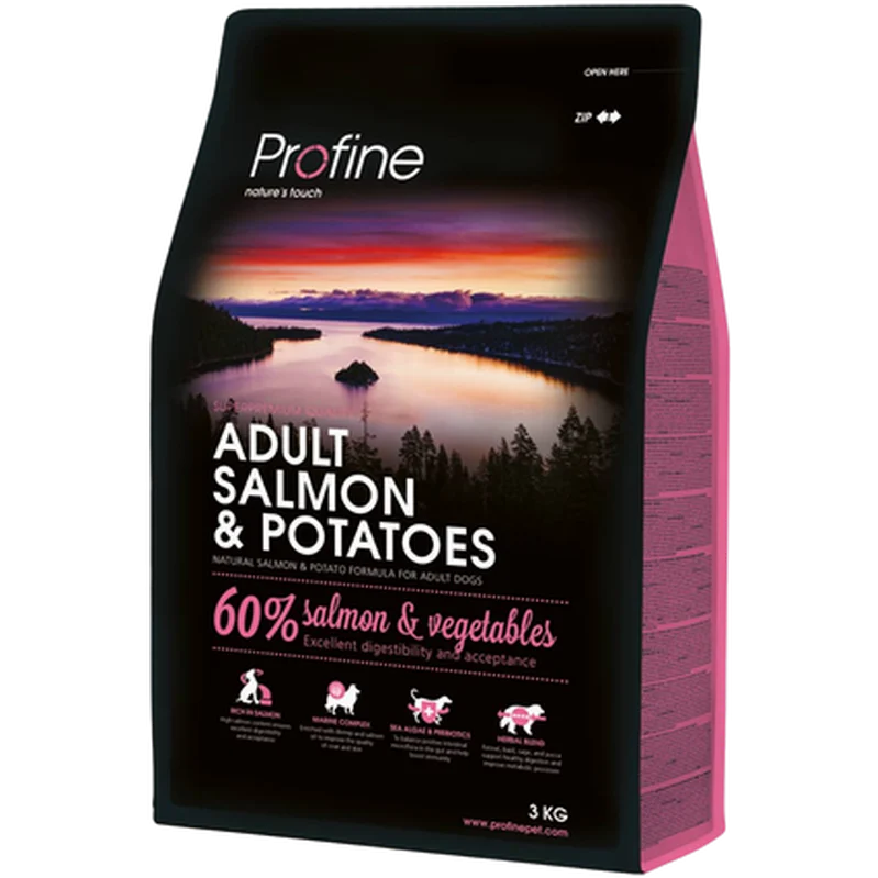 Dog Dry Food Adult Salmon & Potatoes