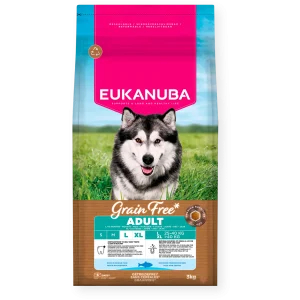 Dog Grain Free Adult Large Breed Ocean Fish 12kg