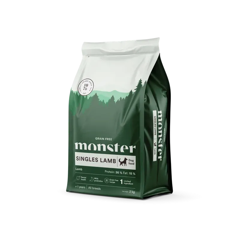 Dog Grain Free Singles Lamb All Breed – 2 kg Erbjudande