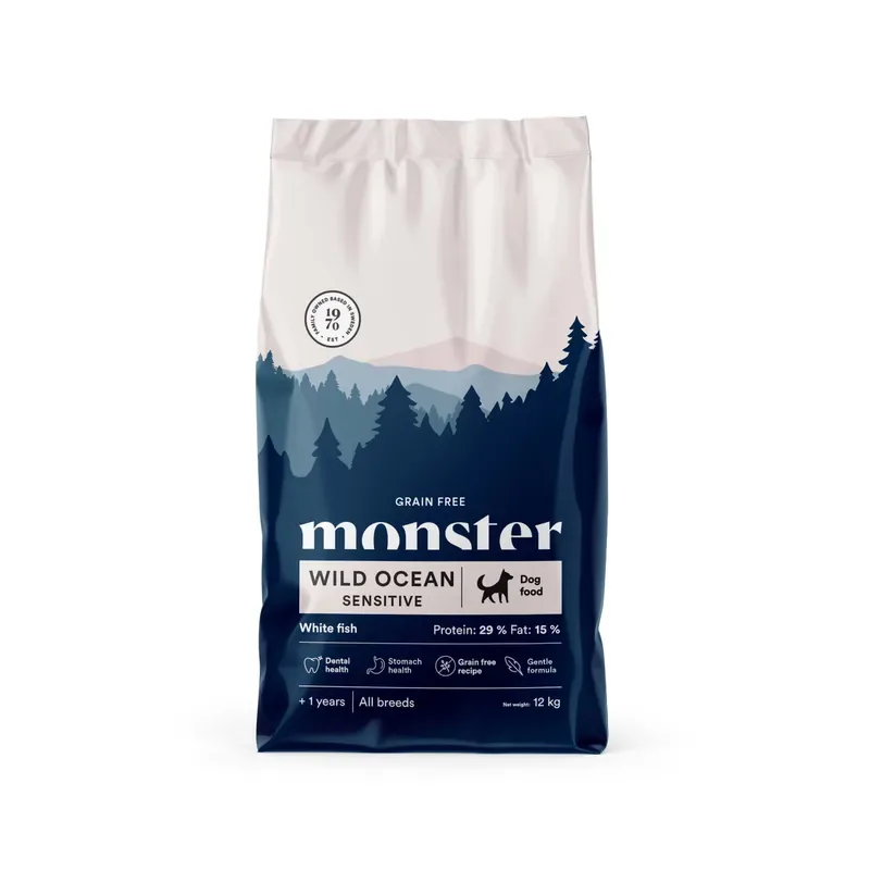Dog Grain Free Wild Ocean Sensitive All Breed – 2 kg Premium