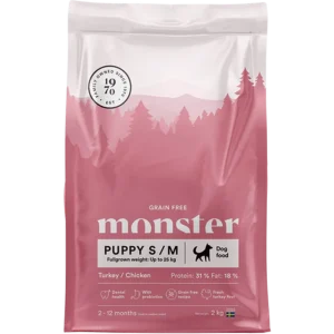 Dog Original Grain Free Puppy S/M Turkey & Chicken