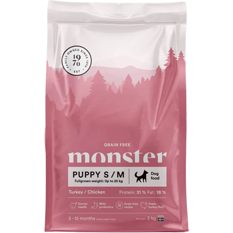 Dog Original Grain Free Puppy S/M Turkey & Chicken
