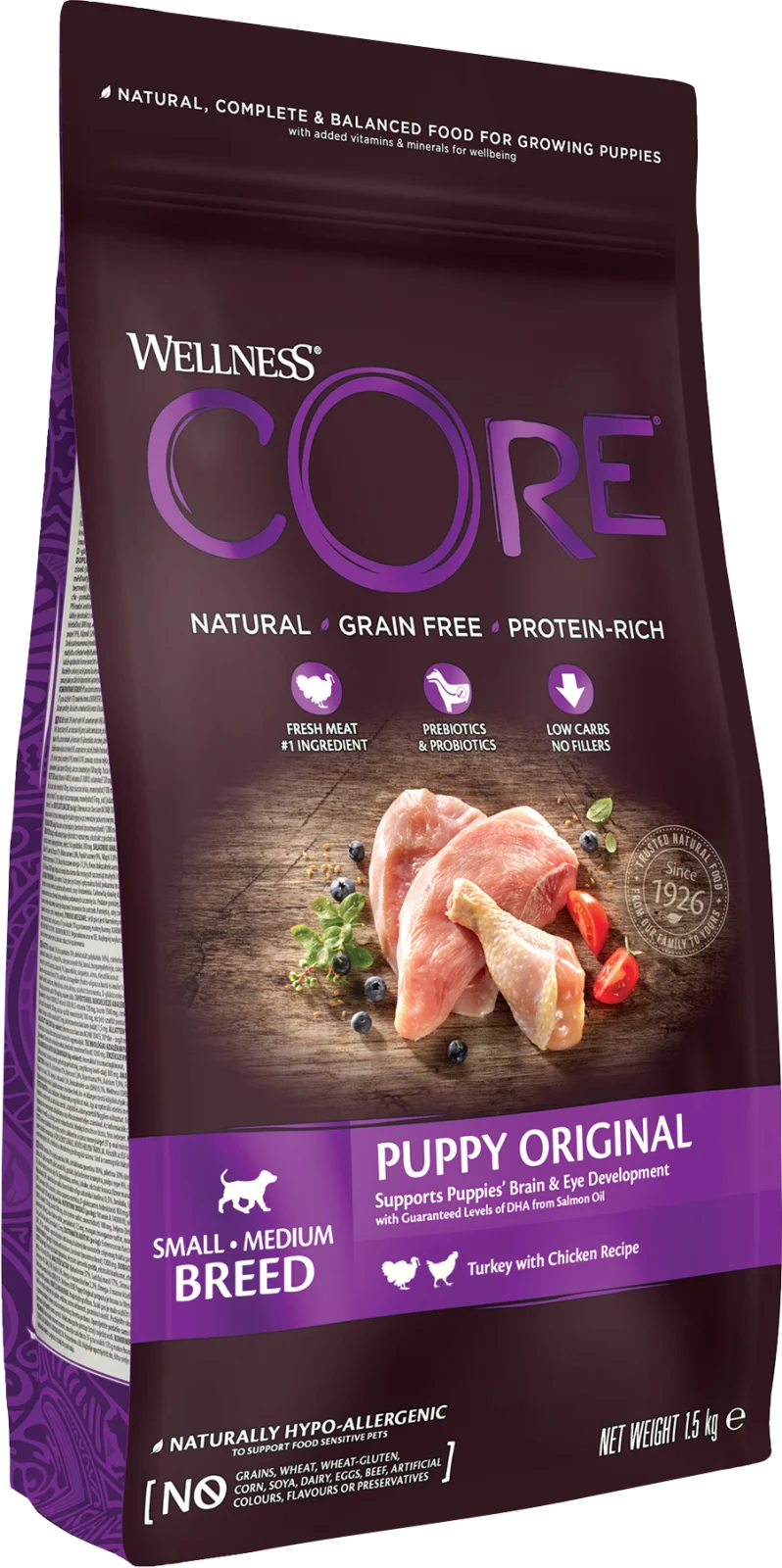 Dog Puppy Original Small & Medium Chicken & Turkey Dry