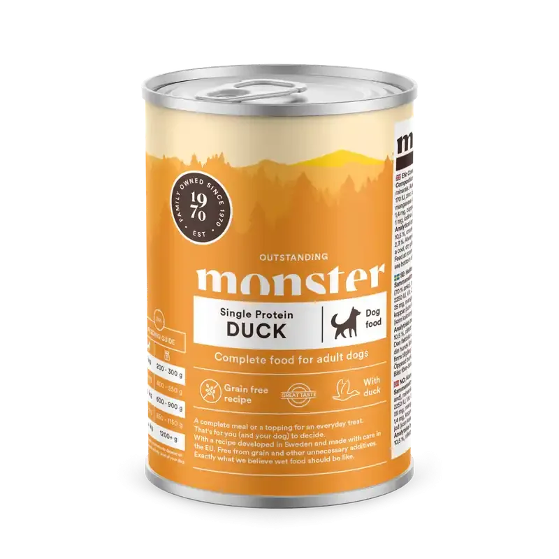 Dog Single Protein Duck – 6 x 400 g Begränsat erbjudande