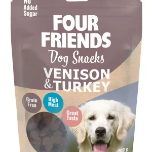 Dog Snacks Venison & Turkey Hundgodis 200g
