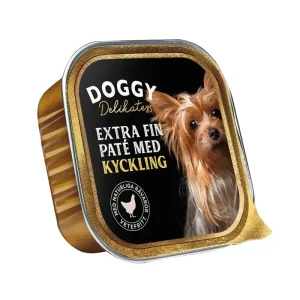 Doggy Delikatesspaté Med Kyckling 150g