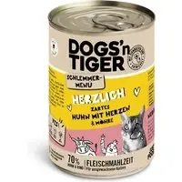 Dogs‘n Tiger gourmetmeny 6 x 400 g – Kyckling med hjärta Populär