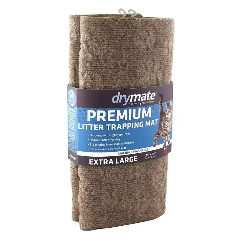 Drymate Kattsandsmatta Beige 81×76 cm Snabb leverans