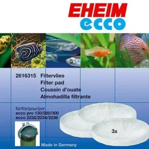 Eheim Filtermatta Vit 3st Ecco Pro/ Ecco/ecco Comfort