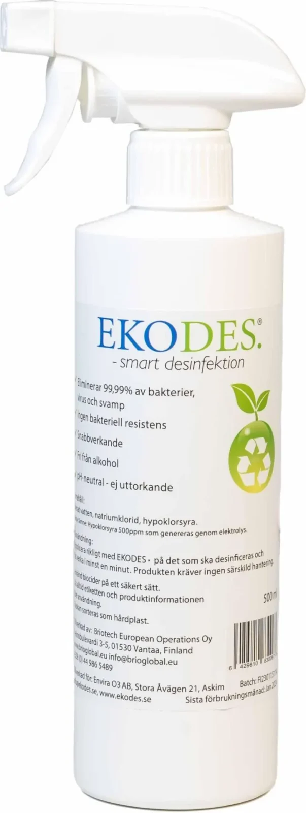 Ekodes Smart Desinfektion 500ml