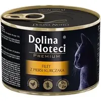 Ekonomiförpackning Dolina Noteci Premium Cat 24 x 185 g – Kycklingbröstfilé Beställ nu