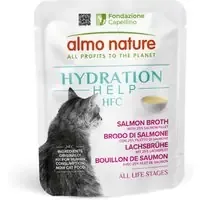 Ekonomipack Almo Nature HFC Hydration Help 24 x 50 g – Laxbuljong med laxfilé Billig