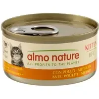 Ekonomipack Almo Nature HFC Natural 12 x 70 g – HFC Natural Kitten med kyckling Begränsad tid