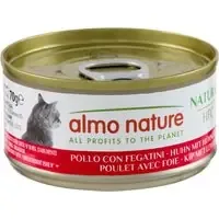 Ekonomipack Almo Nature HFC Natural 12 x 70 g – HFC Natural Kyckling & kycklinglever Erbjudandepris