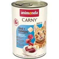 Ekonomipack animonda Carny Adult 24 x 400 g – Nötkött & torsk med persiljerot Köp nu
