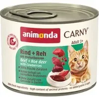 Ekonomipack animonda Carny Adult 48 x 200 g – Nötkött & rådjur med lingon Utförsäljning