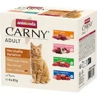 Ekonomipack animonda Carny Pouch 24 x 85 g – Mix II rejäla varianter (4 sorter) Billigare