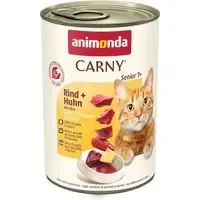 Ekonomipack animonda Carny Senior 24 x 400 g – Nötkött & kyckling med ost Köp online