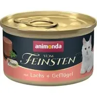 Ekonomipack animonda Vom Feinsten Adult 24 x 85 g – Lax & fjäderfä I lager