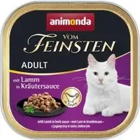 Ekonomipack animonda vom Feinsten Adult 32 x 100 g – Lamm i örtsås Nyhet