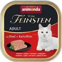 Ekonomipack animonda vom Feinsten Adult 64 x 100 g – Nötkött & potatis Rabatter