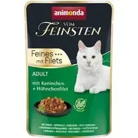 Ekonomipack animonda Vom Feinsten Adult Pouch 36 x 85 g – Kanin & kycklingfilé Nyhet