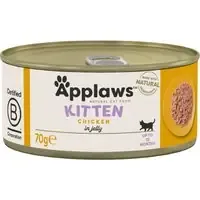 Ekonomipack Applaws Kitten kattmat 24 x 70 g – Kitten Kyckling prisnedsättning