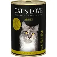 Ekonomipack Cat‘s Love 12 x 400 g – Kalv & Kalkon Erbjudandepris