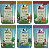 Ekonomipack catz finefood Bio ekologiskt i portionspåse 24 x 85 g – Mix I Ekologisk (6 sorter) Endast idag