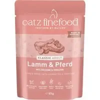 Ekonomipack catz finefood portionspåse 64 x 85 g – Lamm & häst Handla nu