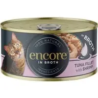 Ekonomipack Encore burk buljong 48 x 70 g – Tonfisk med räkor Expressleverans