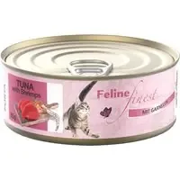 Ekonomipack Feline Finest våtfoder 24 x 85 g – Tonfisk & räkor Endast denna vecka