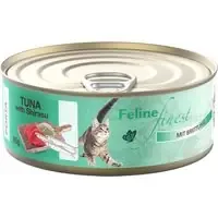 Ekonomipack Feline Finest våtfoder 24 x 85 g – Tonfisk & skarpsill Fynd