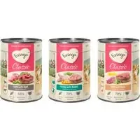 Ekonomipack Feringa Classic Meat Menu 12 x 400 g – Mixpaket II Kanin & kalkon, Anka & kalv, Lamm & nötkött Premium